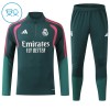 Real Madrid Lasten Training Huppari Vihreä 2026-27 Quarter-zip
