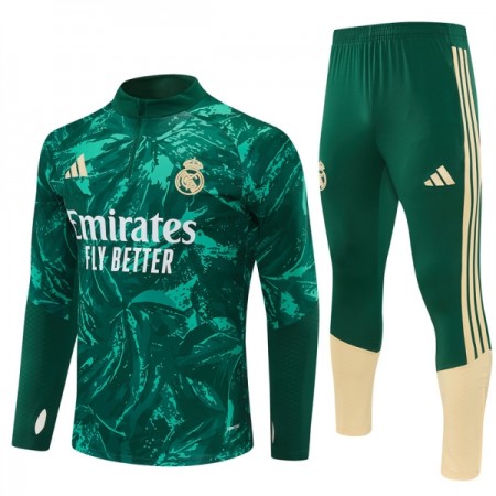 Real Madrid Training Huppari Vihreä 2026-27 Quarter-zip