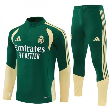 Real Madrid Training Huppari Vihreä 2026-27 Quarter-zip