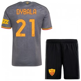 AS Roma Dybala 21 Lasten Kolmaspelipaita 2026-27 Lyhythihainen (+ shortsit)