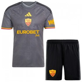 AS Roma Lasten Kolmaspelipaita 2026-27 Lyhythihainen (+ shortsit)