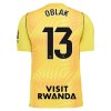 Atlético Madrid Oblak 13 Maalivahti Paita Keltainen 2026-27