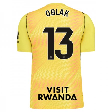 Atlético Madrid Oblak 13 Maalivahti Paita Keltainen 2026-27