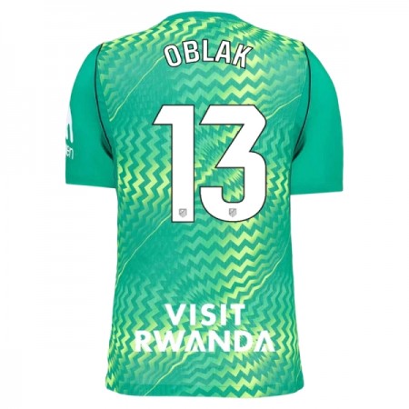 Atlético Madrid Oblak 13 Maalivahti Paita Vihreä 2026-27
