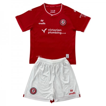 Bristol City Lasten Kotipelipaita 2026-27 Lyhythihainen (+ shortsit)