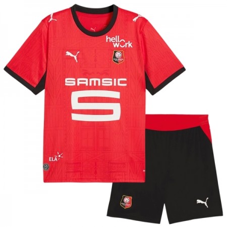 Stade Rennais Lasten Kotipelipaita 2026-27 Lyhythihainen (+ shortsit)