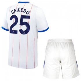 Chelsea Caicedo 25 Lasten Kolmaspelipaita 2026-27 Lyhythihainen (+ shortsit)