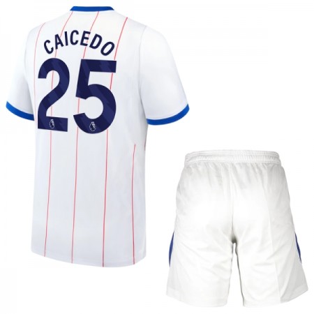 Chelsea Caicedo 25 Lasten Kolmaspelipaita 2026-27 Lyhythihainen (+ shortsit)