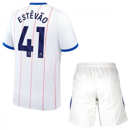 Chelsea Estevao 41 Lasten Kolmaspelipaita 2026-27 Lyhythihainen (+ shortsit)