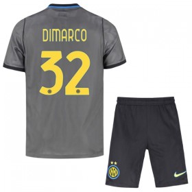Inter Milan Dimarco 32 Lasten Kolmaspelipaita 2026-27 Lyhythihainen (+ shortsit)