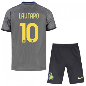 Inter Milan Lautaro 10 Lasten Kolmaspelipaita 2026-27 Lyhythihainen (+ shortsit)