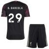 Liverpool B. Barcola 29 Lasten Kolmaspelipaita 2026-27 Lyhythihainen (+ shortsit)