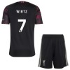 Liverpool Wirtz 7 Lasten Kolmaspelipaita 2026-27 Lyhythihainen (+ shortsit)