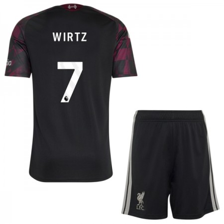 Liverpool Wirtz 7 Lasten Kolmaspelipaita 2026-27 Lyhythihainen (+ shortsit)