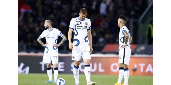 Inter Milan hävisi altavastaajille