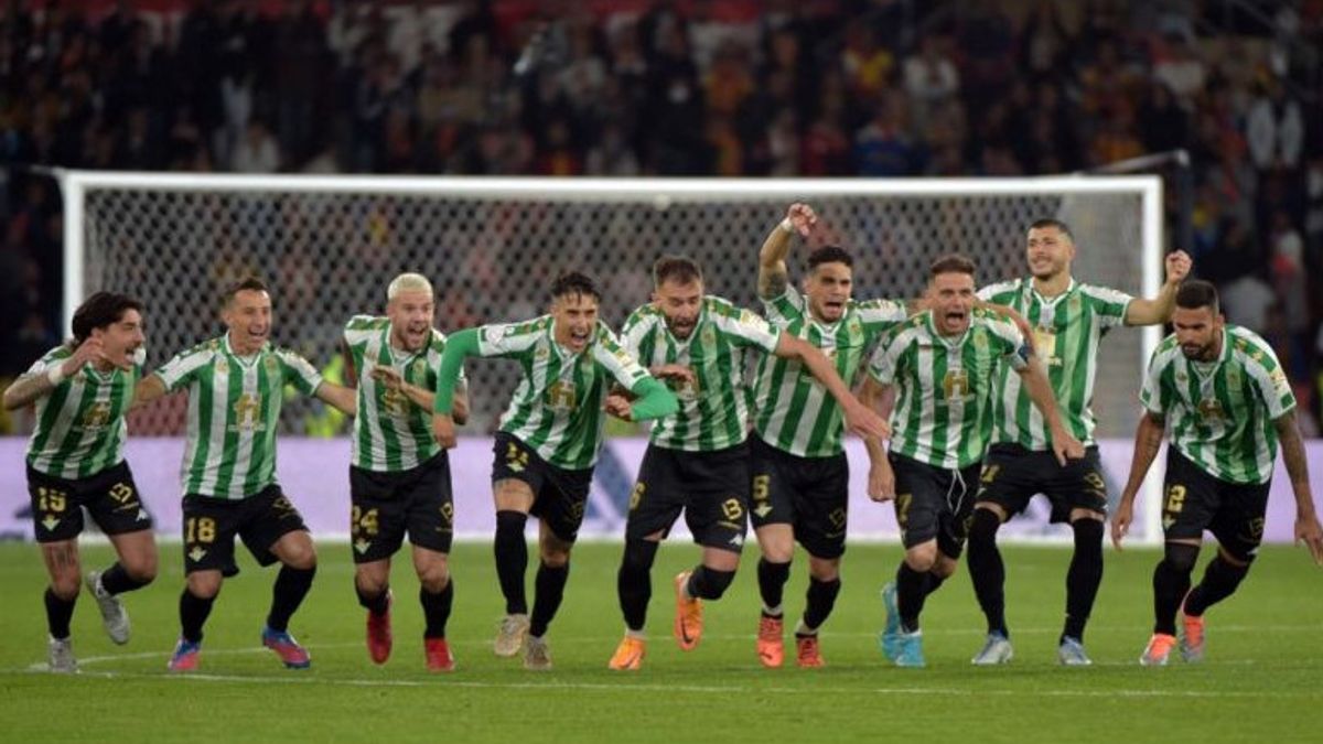 Rangaistuslaukauskilpailussa Real Betis voittaa