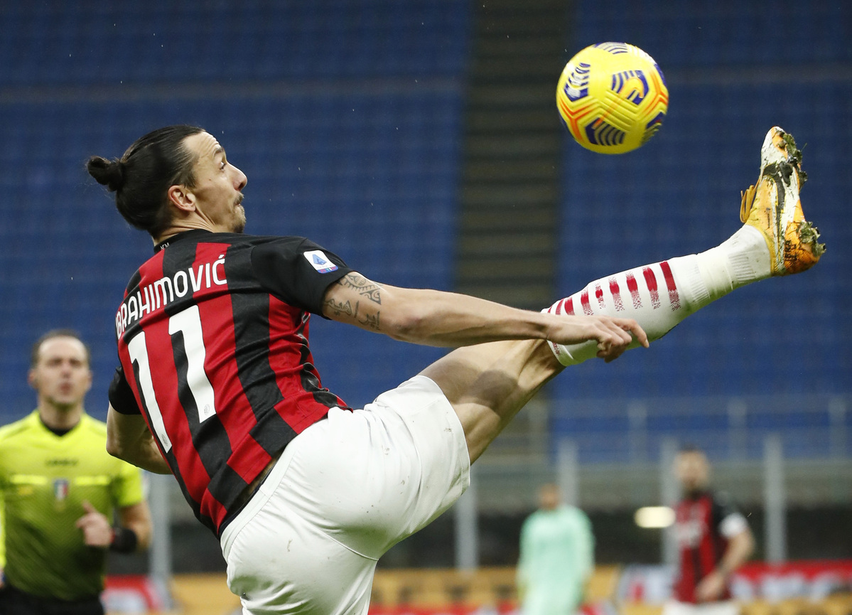 40-vuotias Ibrahimovic teki uuden ennätyksen
